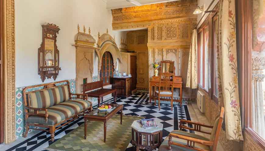 Welcomheritage Mandir palace- Surya Mahal suite 